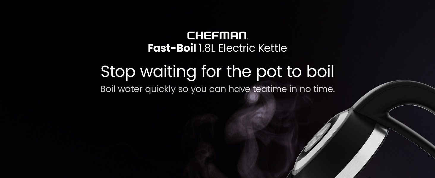 Stop waiting for the pot to boil