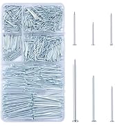 KURUI 700pcs Hardware Nails for Hanging Pictures Assorted Kit, Up to 2"-Long Picture Hanging Nail...