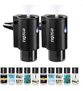 TIQTGD Car Air Freshener Diffuser, Smart Car Air Freshener with 3 Spray Modes, Auto On/Off, Recha...