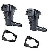 VEELECP One Pair Windshield Washer Nozzle Sprayers Kit Compatible for 2008-2012 Ford Fusion/Mercu...