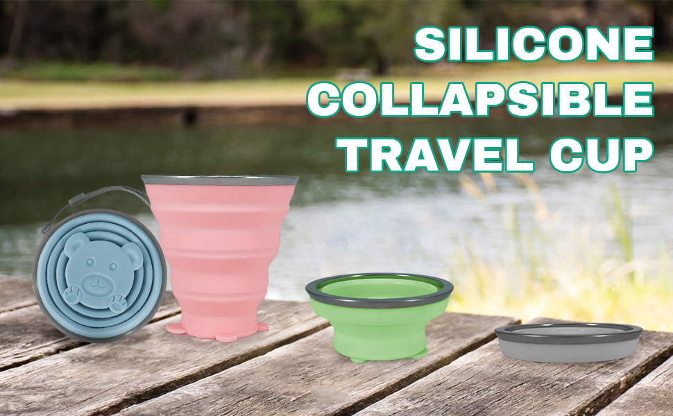 Collapsible Silicone Cup 320ml