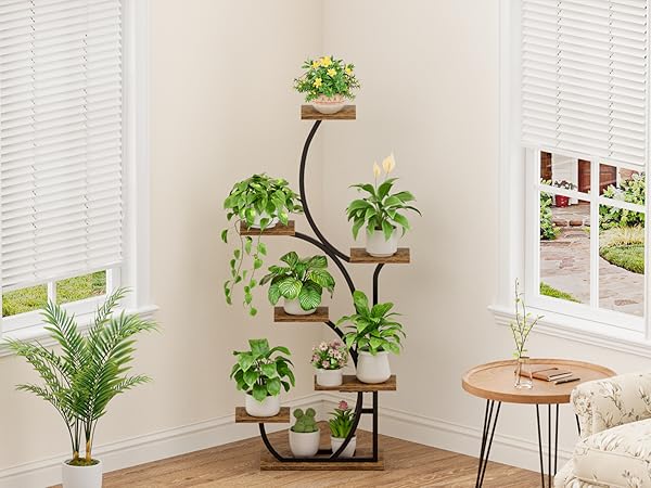Plant Stand Indoor with Grow Lights