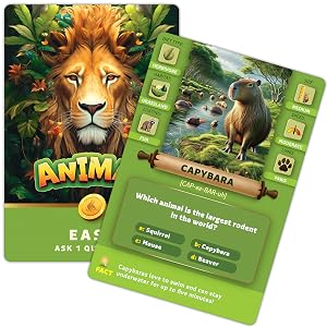 guess who game for kids animals