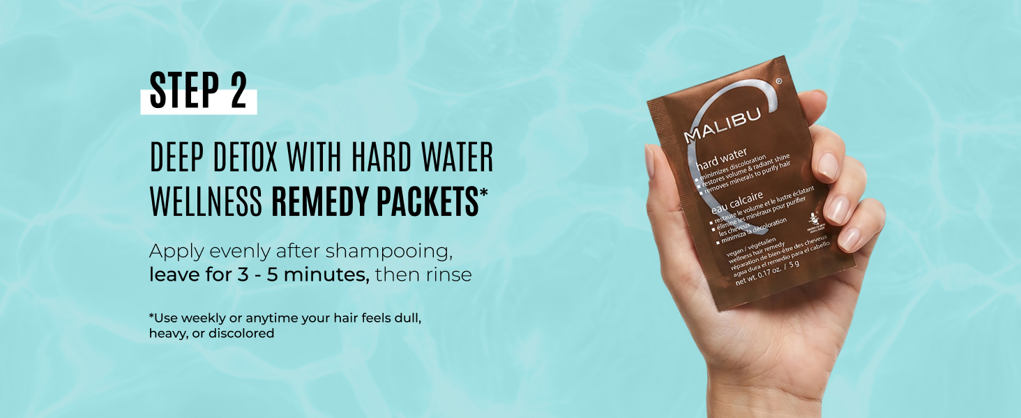 Hard Water Wellness Hair Remedy Hard Water Restores Volume and Radiant Shine with Vitamin C Complex