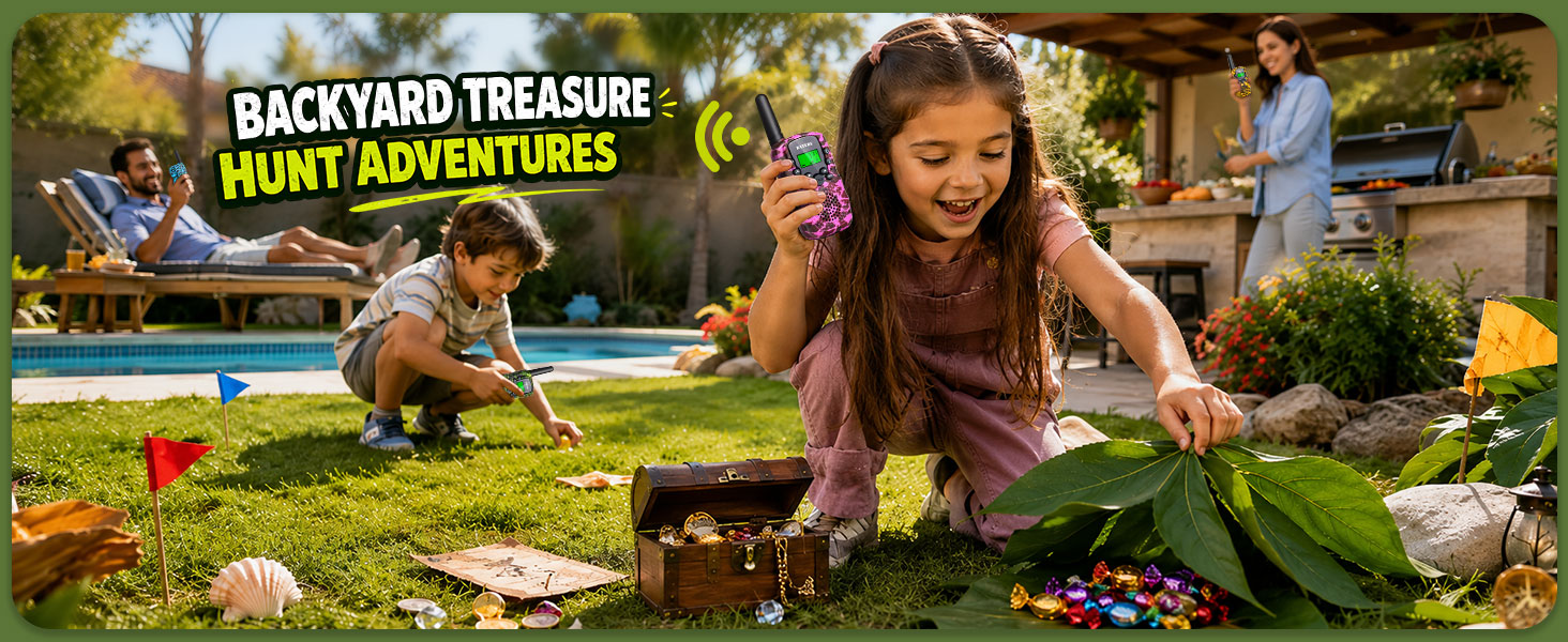 rechargeable kids walkie talkies