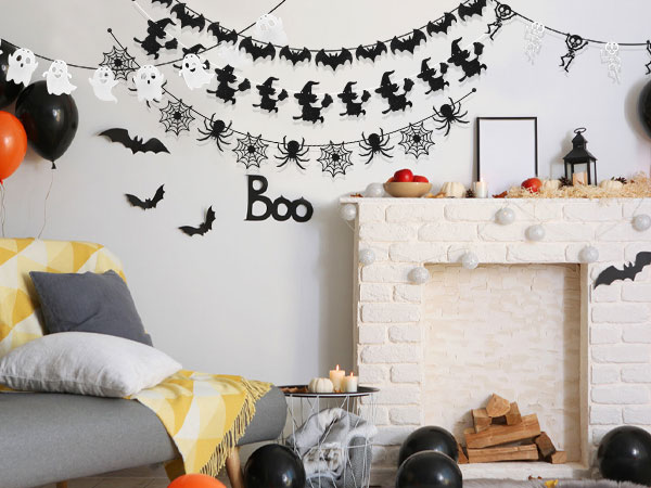 Halloween Glittery Banner