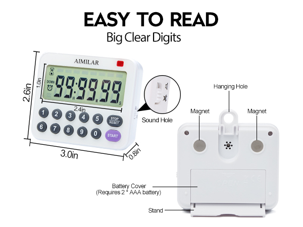 kitchen timers for cooking digital