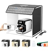 PULUZ Portable Light Box Photography, 16"x12"x16" Professional 3200-6500k Dimmable Photo Box with...