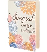 SUPERDANT Special Days to Remember Greeting Card Organizer Birthday Gift Card Holder Cards Keeper...