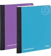 Enday Composition Notebooks College Ruled Paper, Hard Cover Composition Notebook, Premium Lined C...