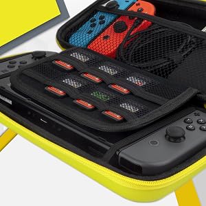 Orzly Protective travel Carrying Carry Case accessory for Nintendo Switch OLED console Accessories
