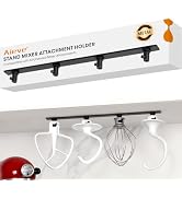 AIEVE Metal Stand Mixer Attachment Holder Compatible with Kitchenaid Mixer Accessories, for Stora...