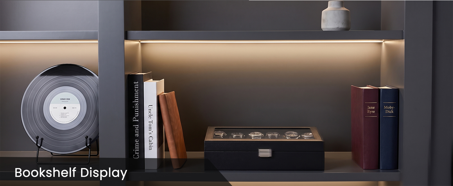 12-Slot Watch Display Case
