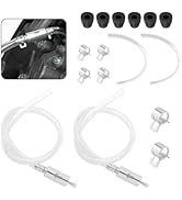 OFBAND 2Set Brake Bleeder Kit,Brake Fluid Bleeder Kit Includes 4PCS Brake Bleeder Hose,2PCS One W...