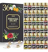 NESCCI Essential Oil Set - Essential Oils 36 x 5ML - Essential Oils Gift Set for Diffuser, Humidi...