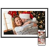 WiFi Digital Picture Frame, Frameo 15.6 inch Large Digital Photo Frame, 1920*1080 IPS FHD Touchsc...