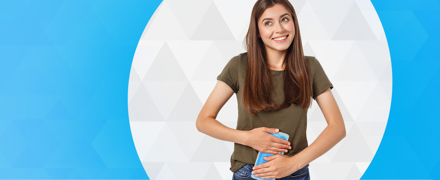 Soft ice packs, adaptable to body contours, can also be used as hot compresses for pain relief.