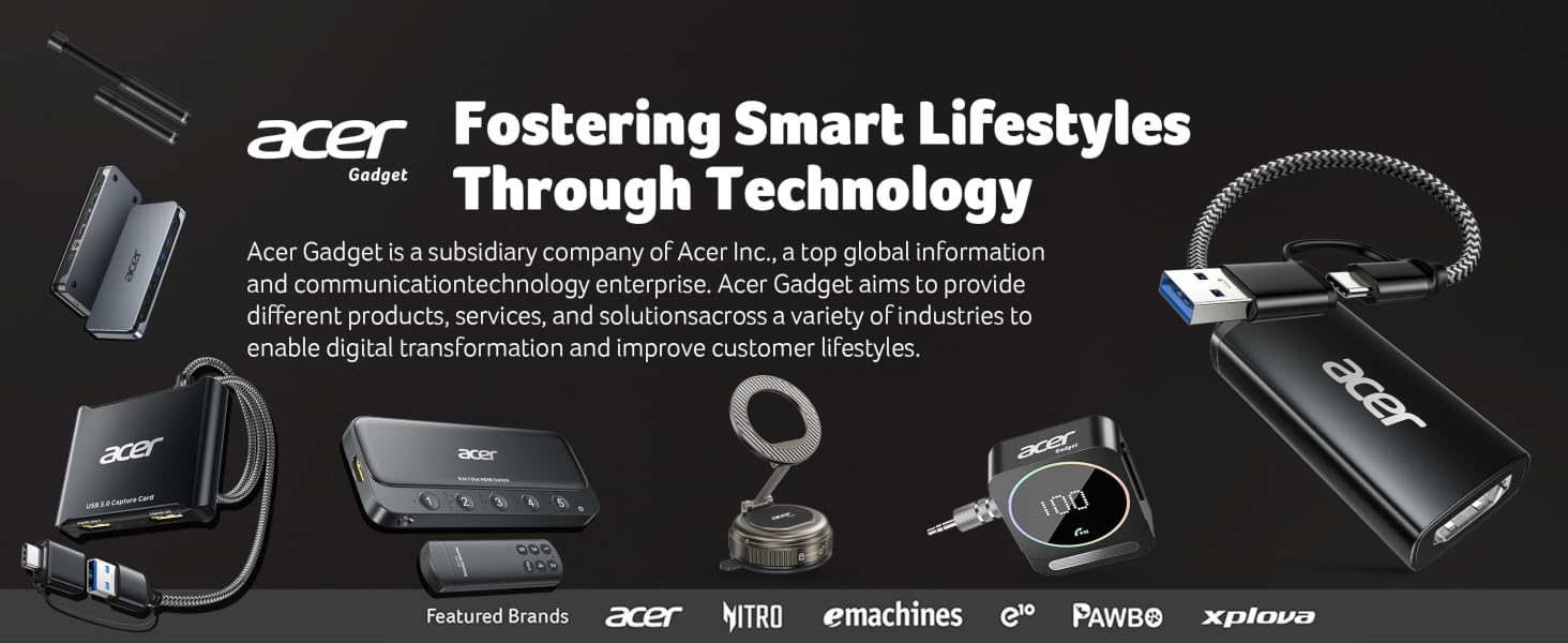 acer USB 3.0 HDMI Capture Card