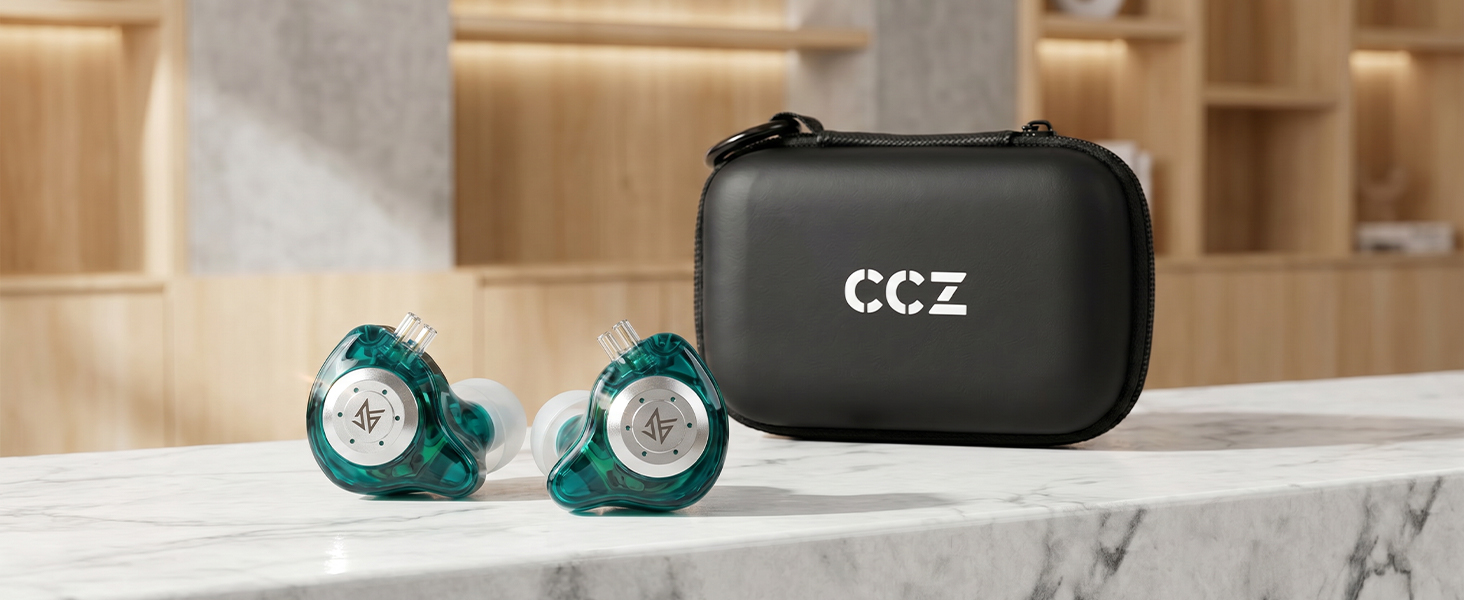 kz edx pro and ccz zc02 waterproof headphone bag