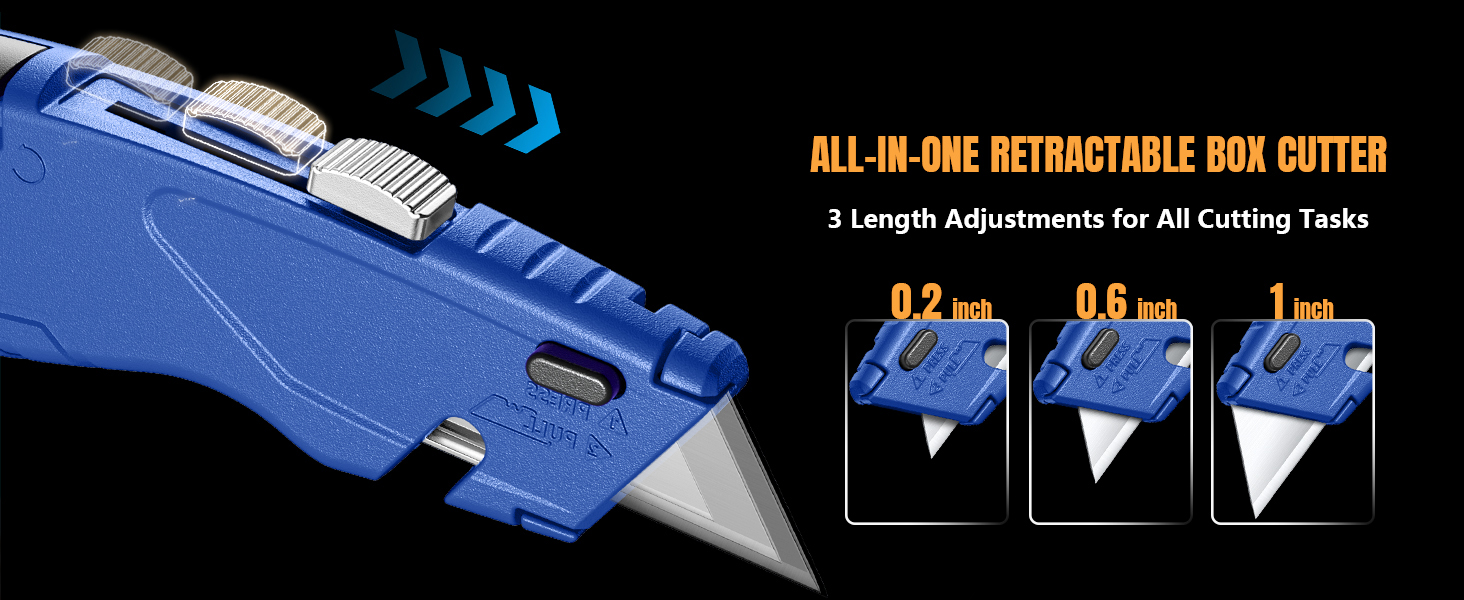 box cutter retractable