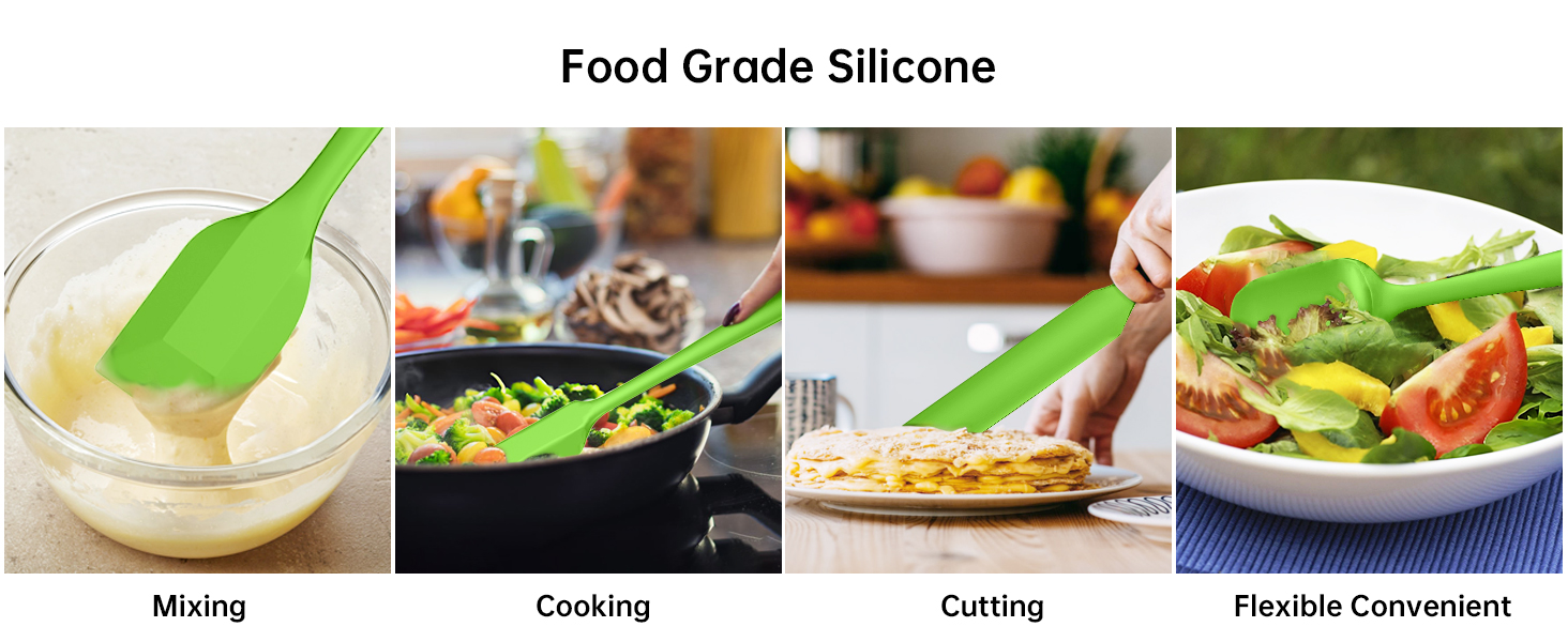 rubber spatulas silicone heat resistant