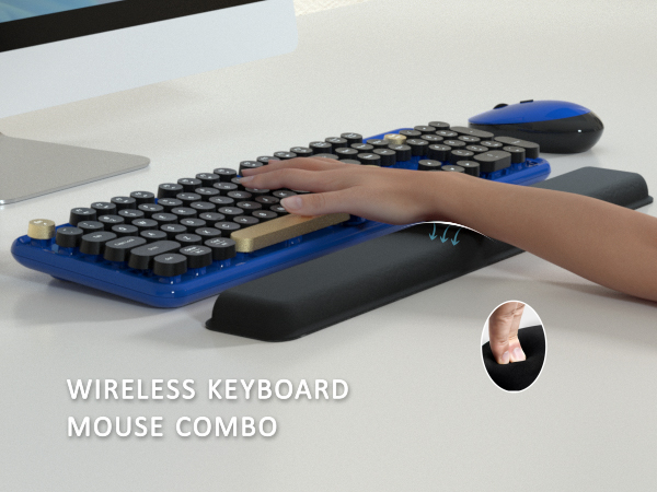 colorful keyboard and mouse wireless