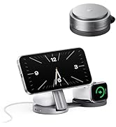 EF ECOFLOW Rapid Pro 3-in-1 Wireless Charger Stand, Qi2.2 35W Fast Portable Wireless Charger, Fol...