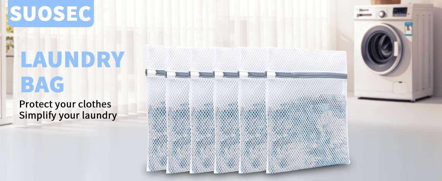 Our laundry bags for delicates protect your fine garments during washing.