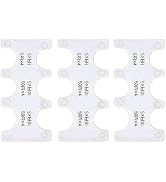 3Pcs White Coin Dispenser Hard Case Coin Storage Box Coin Collection Purse Wallet for Car Coin Ch...