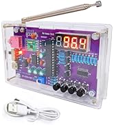 Gikfun FM Radio Kit Soldering Practice Kit DIY School Project FM 87-108MHz with 2 Power Supply Mo...