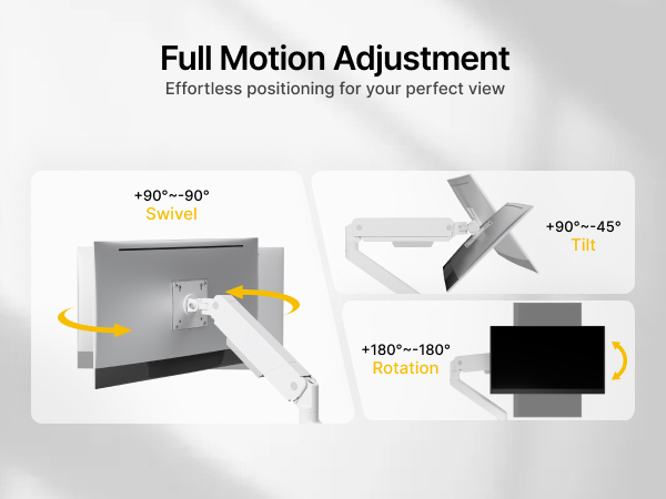 single monitor arm