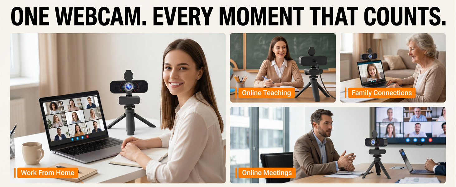 webcam for zoom,webcam for teaching,webcam for streaming,webcam family calls