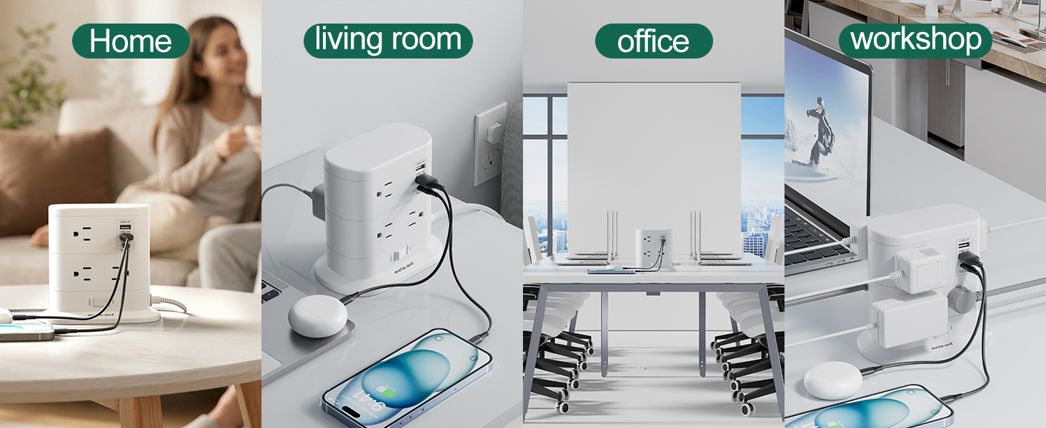 Power Up Anywhere, Simplify Your Space