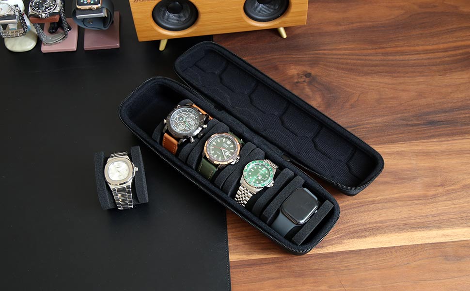 5 watch case,portable watch case