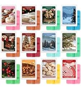 STRN Wax Melts, 12 Scents Soy Wax Cubes for Warmers, Long-Lasting Scented Fragrance Soy Wax Melts...