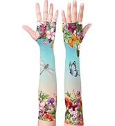YPHCDO Gardening Sleeves Farm Sun Protection Arm Cooling Sleeves Thorn Proof Garden for Women Men...