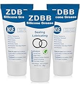 ZBBD Plumbers O Rings Silicon Grease Tube for Pool Lube Pumps & Filters Oring Rubber Seals Faucet...