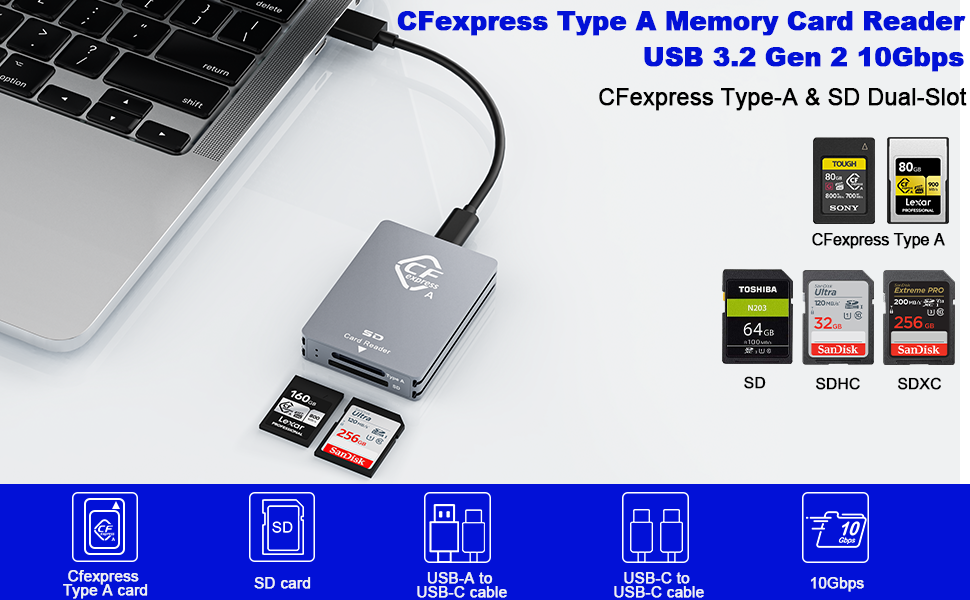 cf express type a card reader