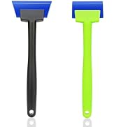CARTINTS 2Pack Car Mirror Wiper, Vehicles Tint Squeegee for Small Triangular Window, with 6.2IN L...