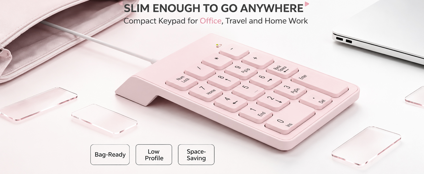Numeric pad