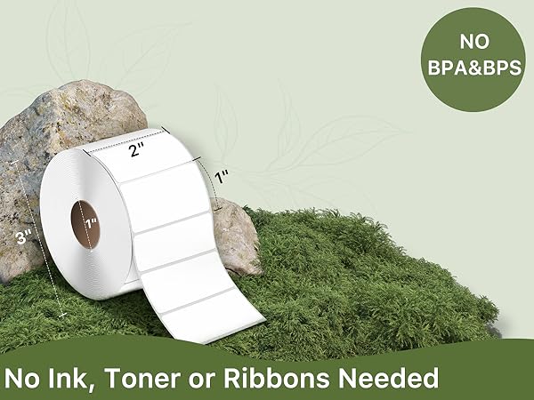 thermal label for label printer