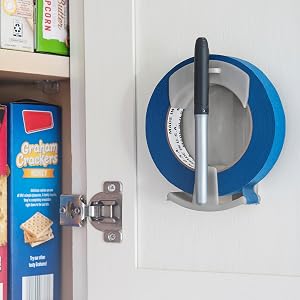 Sticks on refrigerators, walls, even out of sight in a cabinet or pantry.