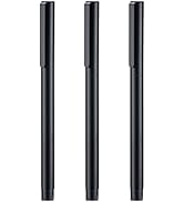 3PCS Jinhao 65 Black Fountain Pen Set, Iridium Ultra Fine & Extra Fine & Fine Nib, Smooth Writing...