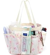 Fammart Mesh Shower Caddy Portable for College Dorm Room Essentials, Odorless Polyester Large Sho...