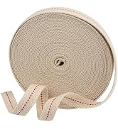 Swatom Oil Lamp Wicks 33 Feet Roll 3/4 inch Oil Wick for Lamps Cotton Lantern Kerosene Wick Repla...