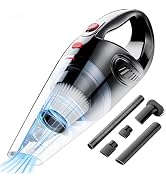 YFIXQNSU Cordless Mini Handheld Vacuum Cleaner - Portable Hand Vacuum with Washable Filter, Light...