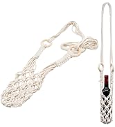 ZUDKSUY 2pcs Crochet Water Bottle Holder Cotton Water Bottle Bag Water Bottle Strap Crochet Bottl...
