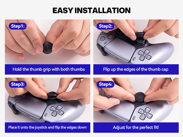Thumb Grips for PS5 Controller
