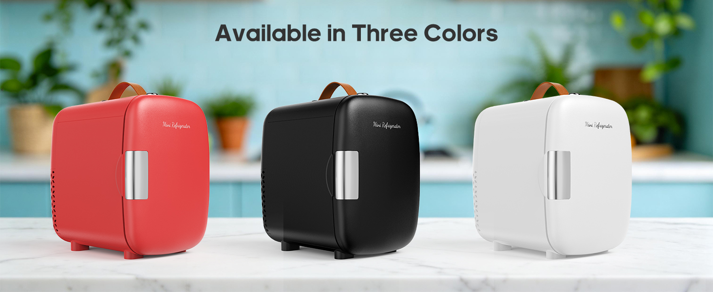 DUMOS Mini Fridge For Bedroom