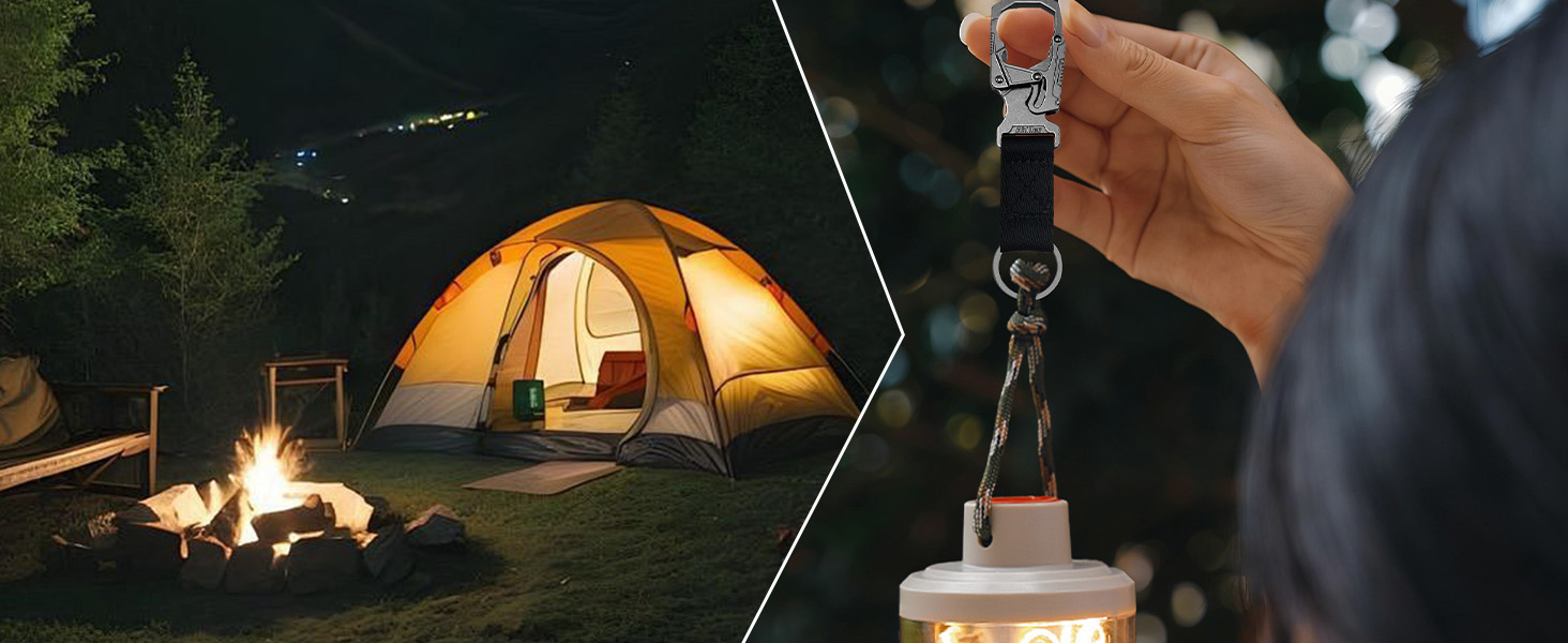 Durable keychain Camping Keychain
